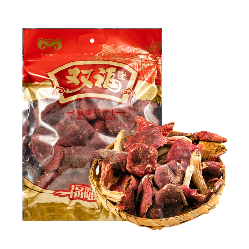 双福红菇菌菇山珍干货无硫无添加