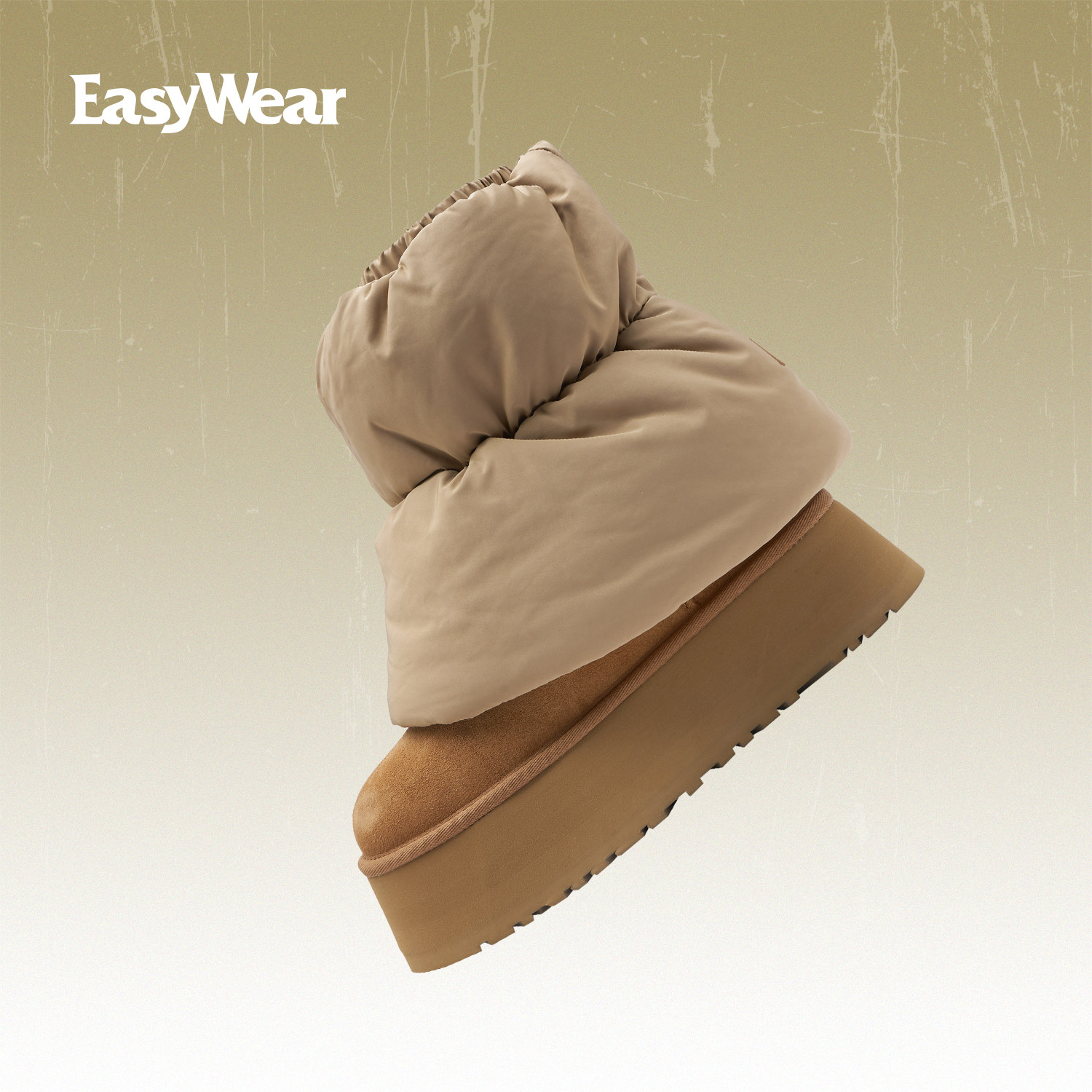 UGG秋冬栗色拆卸高筒栗色雪地靴