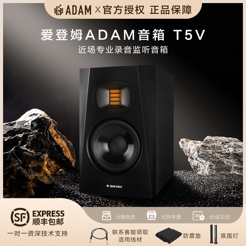 ADAM 德国亚当 爱登姆 ADAM T5V 5寸音箱 桌面近场有源监听音箱