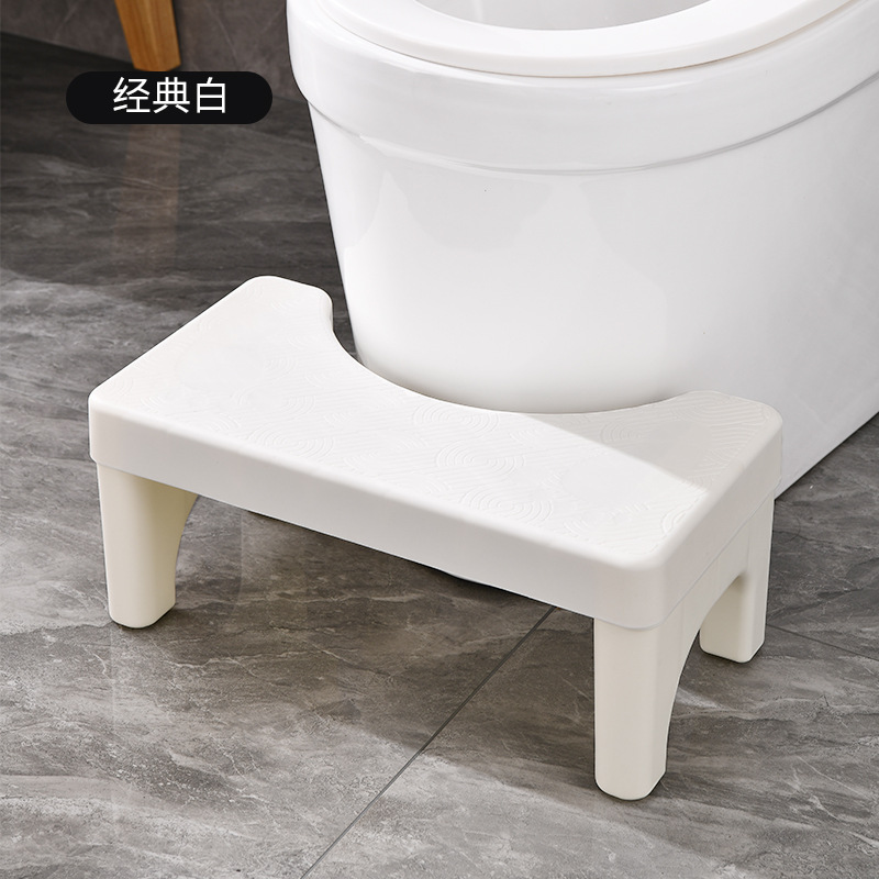 皖蒙家用浴室防滑踩脚凳办公室塑料垫脚凳儿童孕妇坐便马桶凳