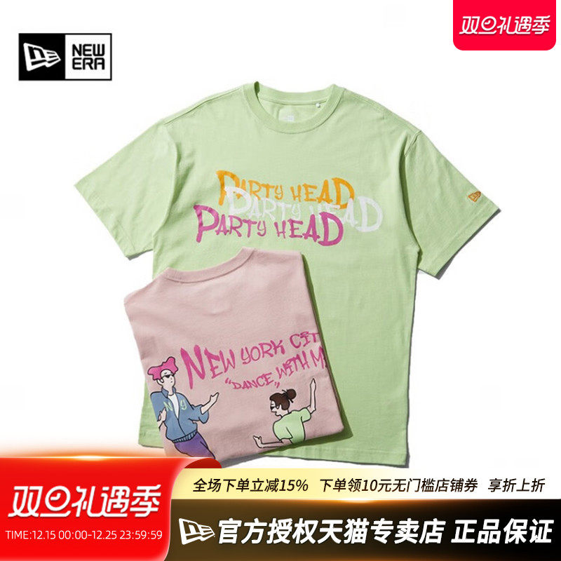 NewEra纽亦华纯棉印花短袖T恤