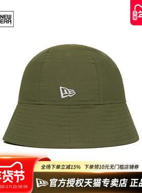 NewEra纽亦华男女款春夏简约休闲透气遮阳大檐渔夫帽盆帽13086303