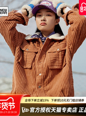 NewEra纽亦华秋冬男女款夹棉保暖灯芯绒休闲潮流棉服外套13350843