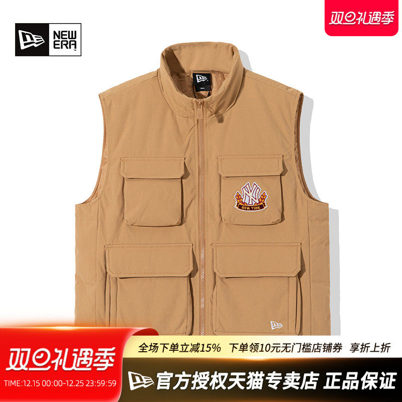 NewEra纽亦华MLB冬羽绒马甲背心