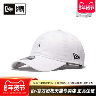 New Era纽亦华MLB男女款940软顶弯檐潮流白色遮阳棒球帽13273266