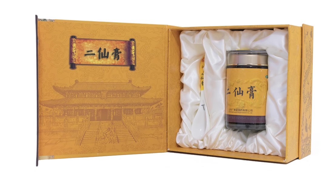 广育堂 二仙膏 250g*1瓶/盒滋阴助阳益气益血气血两虚神疲体倦