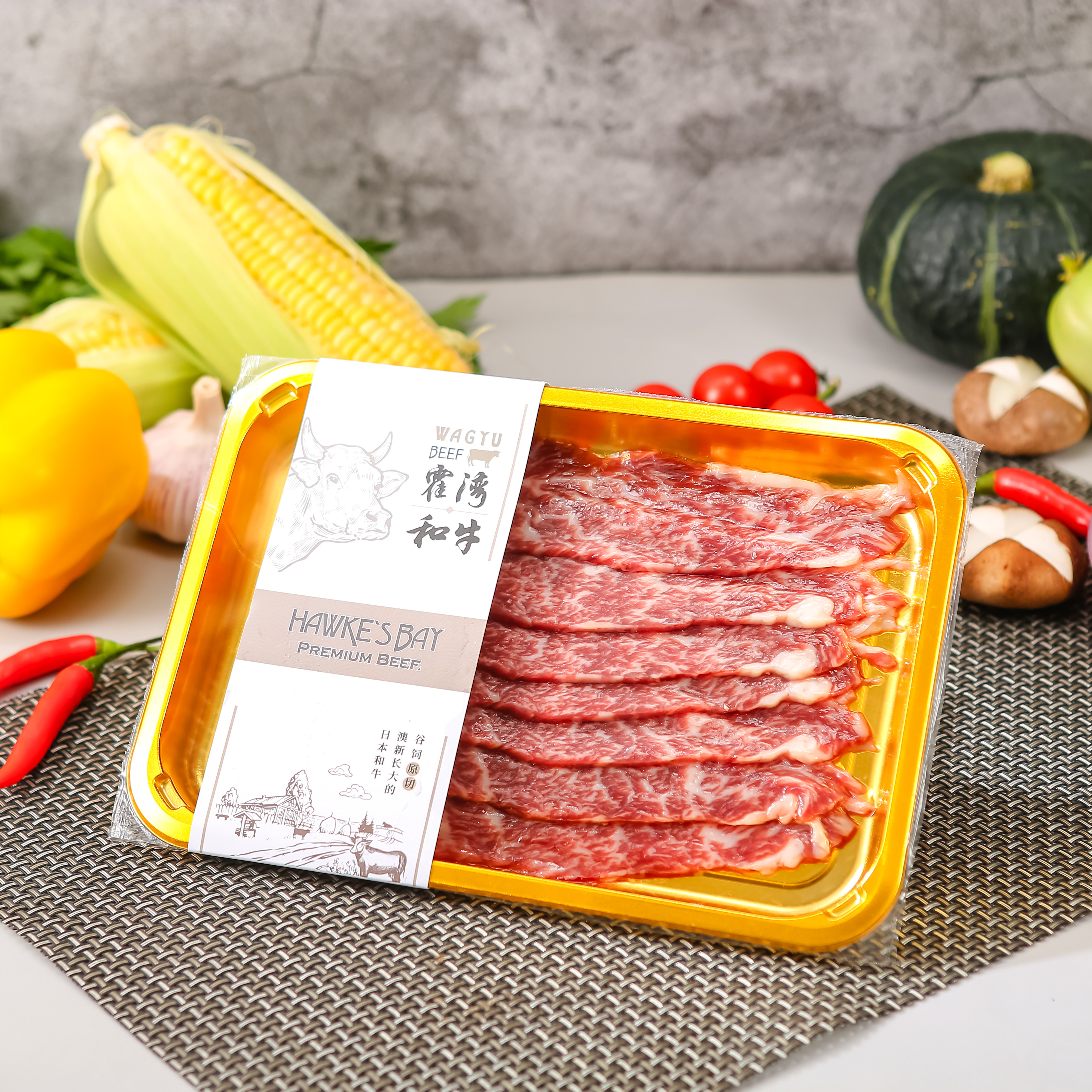 霍湾和牛 三角肉烤肉片 150g