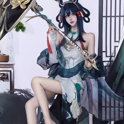 游戏王者荣耀公孙离离恨烟C服无双限定皮肤cosplay服装原男女