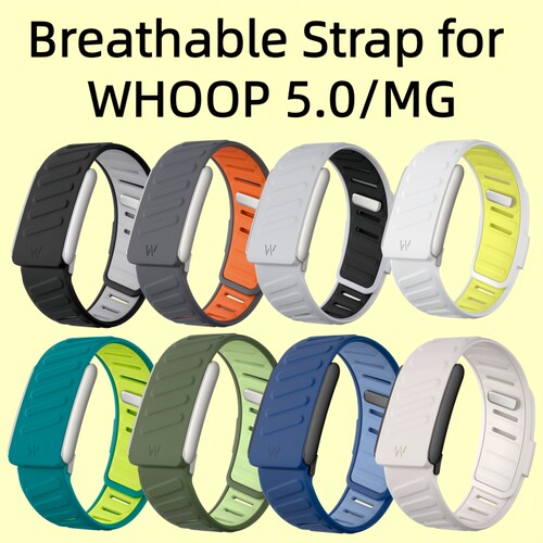 Whoop5.0/MG双色硅胶替换表带