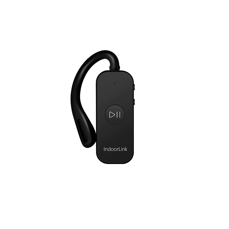 IndoorLink自动导览耳机高精度定位智能感应基站自助语音导览器耳麦博物馆展馆展柜参观无线讲解器导游机设备