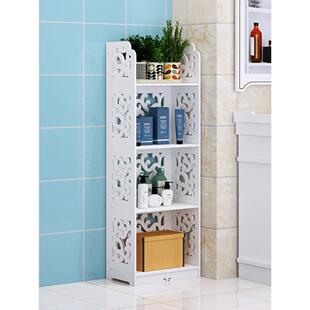 雅刻丽卫生间置物架浴室厕所落地鞋架收纳架卧室床头储物整理架子