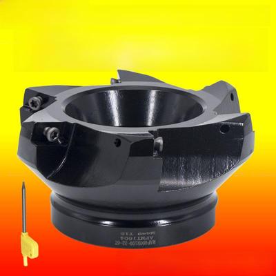 1604废角刀盘75度横装RAP400R-50/63/80面铣费副角平面数控旧刀片