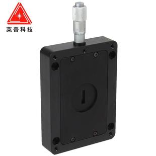 光学狭缝精密手动双开启光阑实验通光平台挡光遮光可调光具座支架