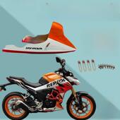 650 改装 下土包CB400 cb190r下导流罩发动机护板挡泥板碳纤维外壳