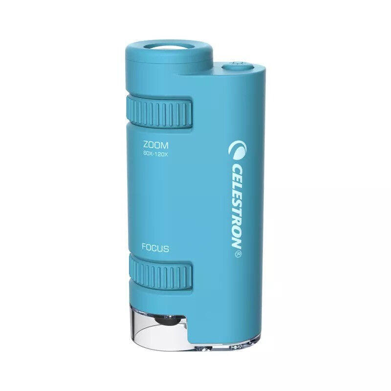 星特朗显微镜便携式手持120倍生物科学观察探索儿童学生入门高清