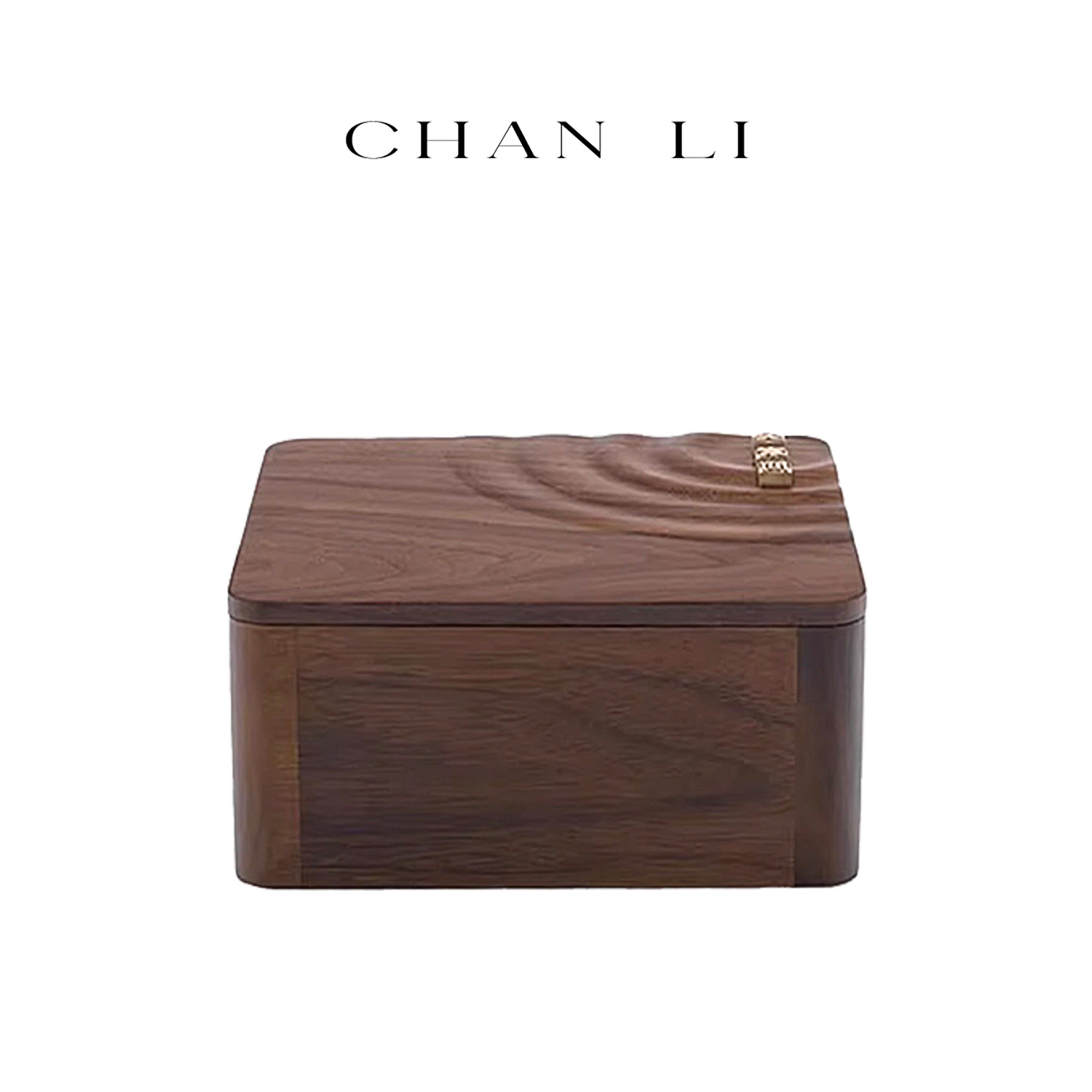 特级乌龙黄铜活字黑胡桃木茶礼盒