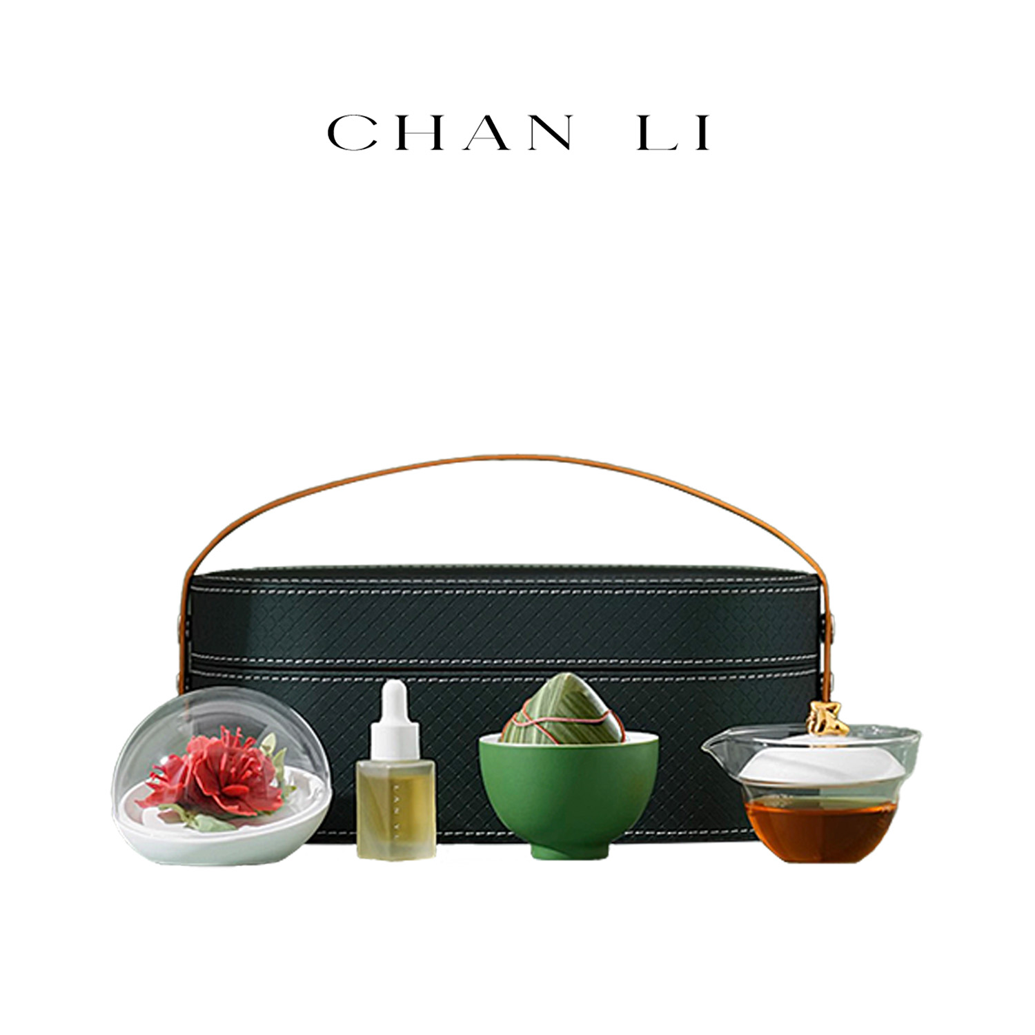 非遗手工瓷花 x 茶具组合 x 香薰精油「凰花绮梦·东方花香调」