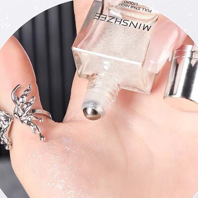 茗希芝满天星高光液脸部提亮液锁骨颧骨闪粉身体高光碎钻爆闪滚珠