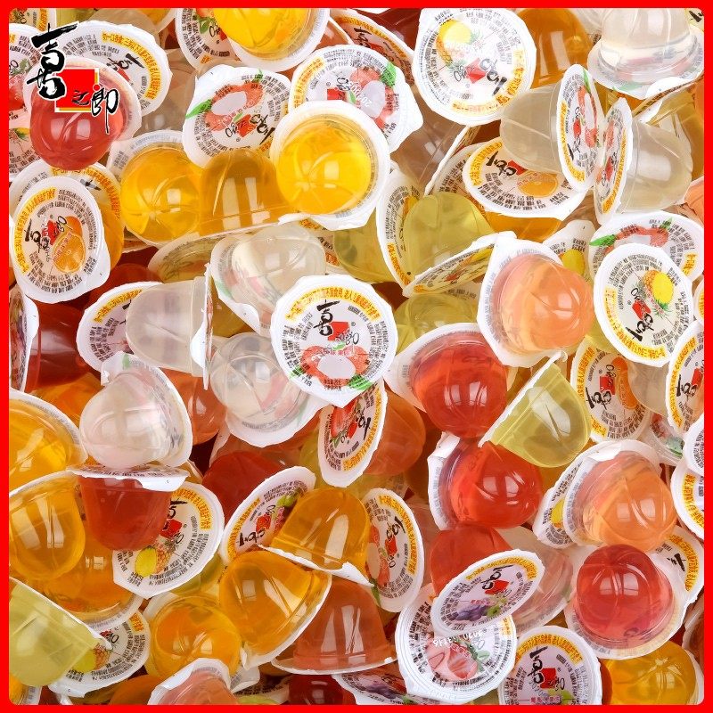 喜之郎果冻散装散称整箱混合口味乳酸水果味年货零食布喜糖喜宴
