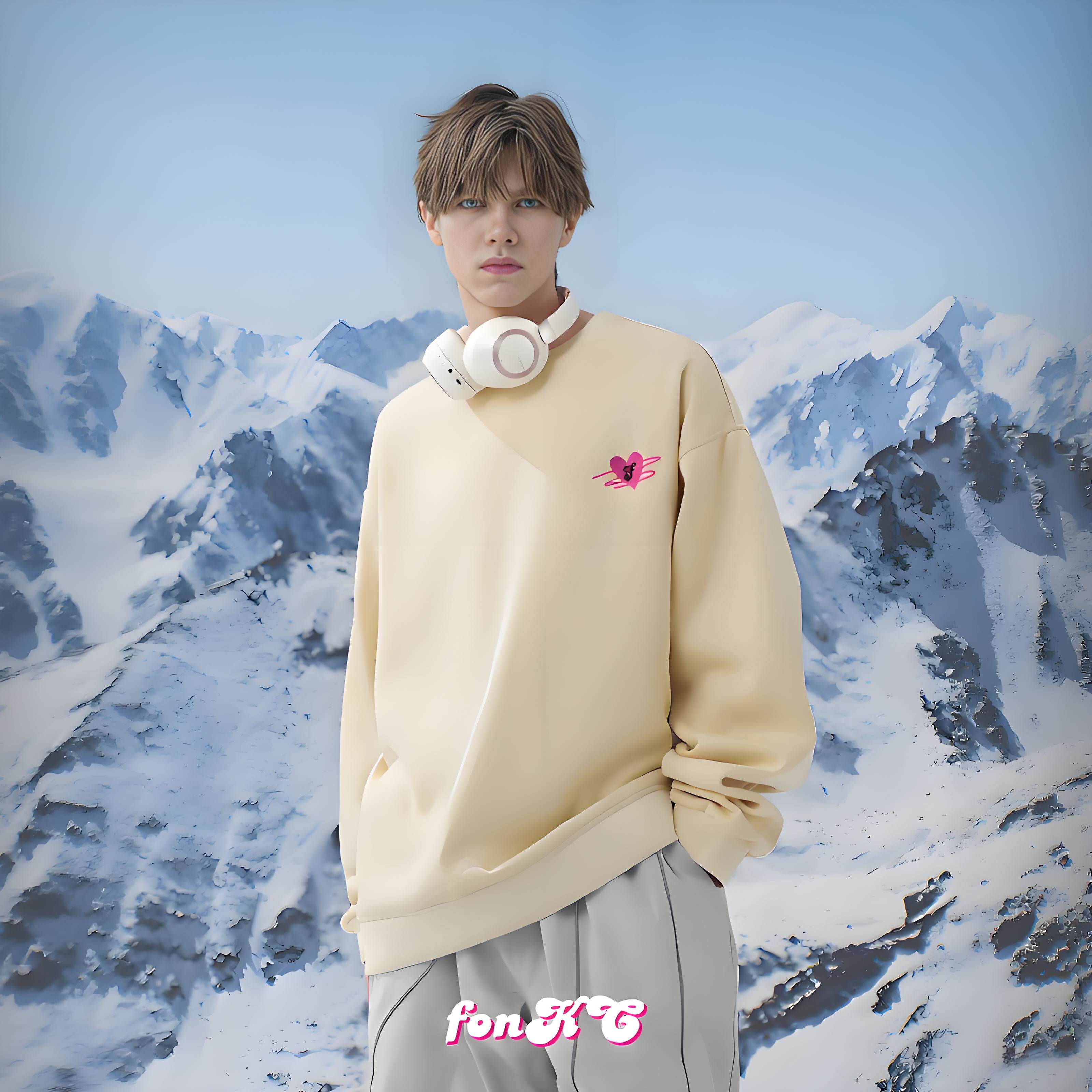 fonkc滑雪卫衣耐磨不起球