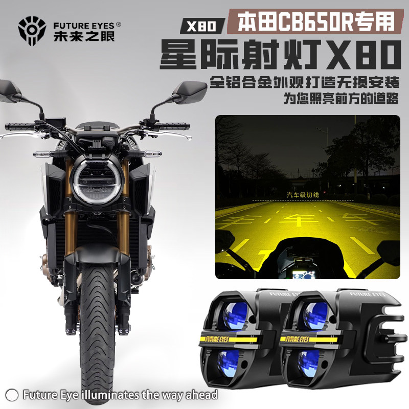 适配本田CB650R强光LED射灯图片