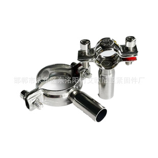 304/201不锈钢管支架管路固定管托PVC管吗水管管夹固定卡子