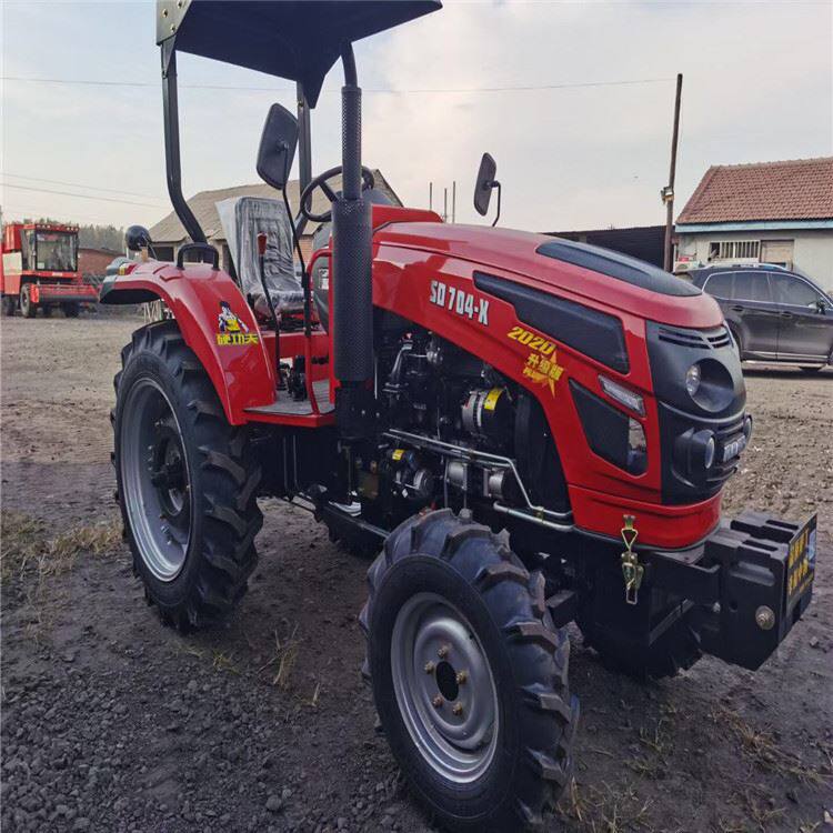 小型农用四轮旋耕机 四轮秋收耕整804拖拉机 中型起垄轮式拖拉机