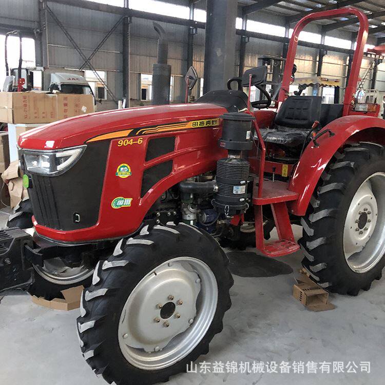 单杠两驱四驱拖拉机 50马力水旱两用旋耕机 雷沃大棚王604