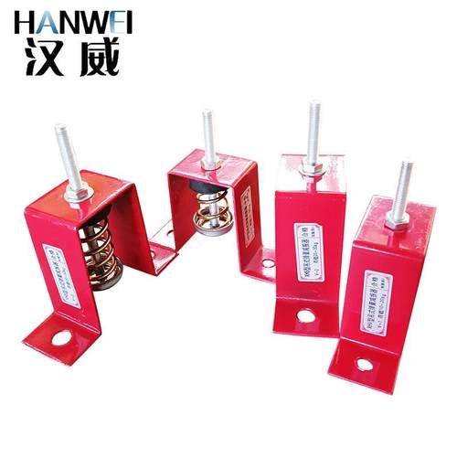风机吊装弹簧减震器hv型阻尼弹簧吊式减振器中央空调吊杆减震垫