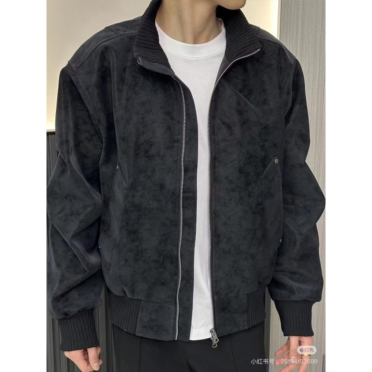 2025春秋痞帅外套男ins高街潮牌港风日系原宿风韩版潮流宽松夹克,男装,夹克,淘宝优惠券,粉丝福利购,淘宝优惠卷