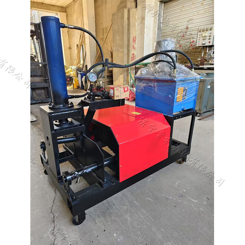 电动槽钢卷圆机 小型三辊式钢板卷板机 建筑工程板材打圈设备