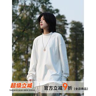 Ja1从不熬夜 半高领德绒打底衫女秋冬季长袖上衣保暖内搭基础卫衣