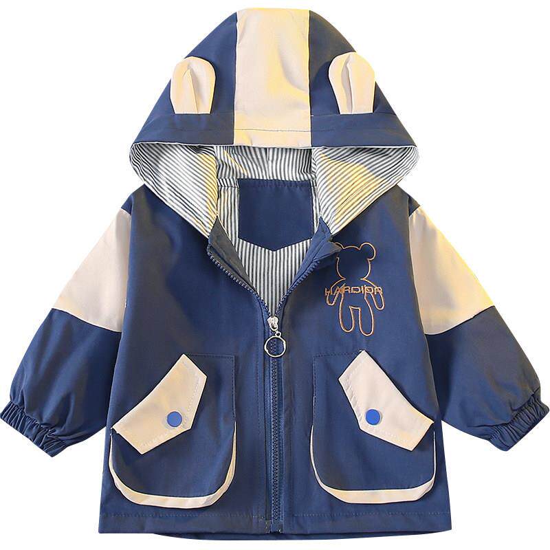 男童外套春秋2025新款洋气小童宝宝春装衣服一岁男孩儿童韩版童装
