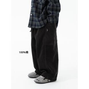 米修叻 男童秋冬覆古灯芯绒裤子儿童纯棉长裤秋痞帅风小童休闲裤