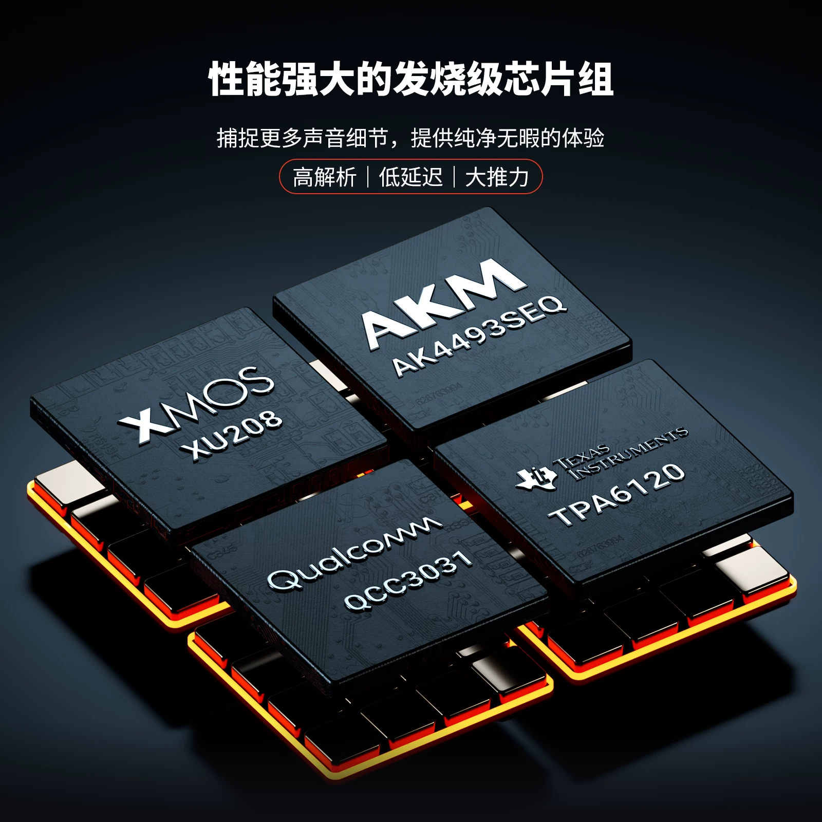 FosiAudio Fosi fever-grade decoder amp K7 computer external sound card game headset audio decoder