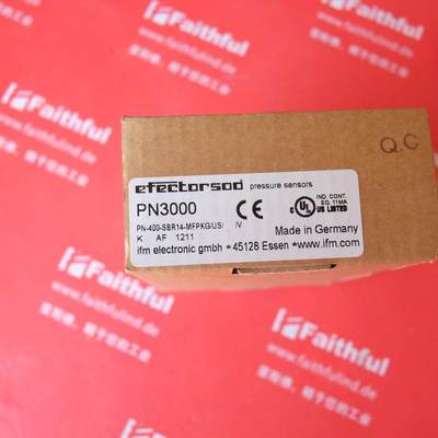 IFM PN3000 易福门全新压力传感器 PN-400-SBR14-MFPKG【请询价】