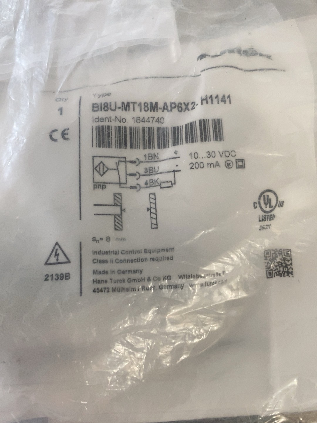 图尔克传感器BI8U-MT18M-AP6X2-H1141完全【请询价】 电子元器件市场 传感器 原图主图