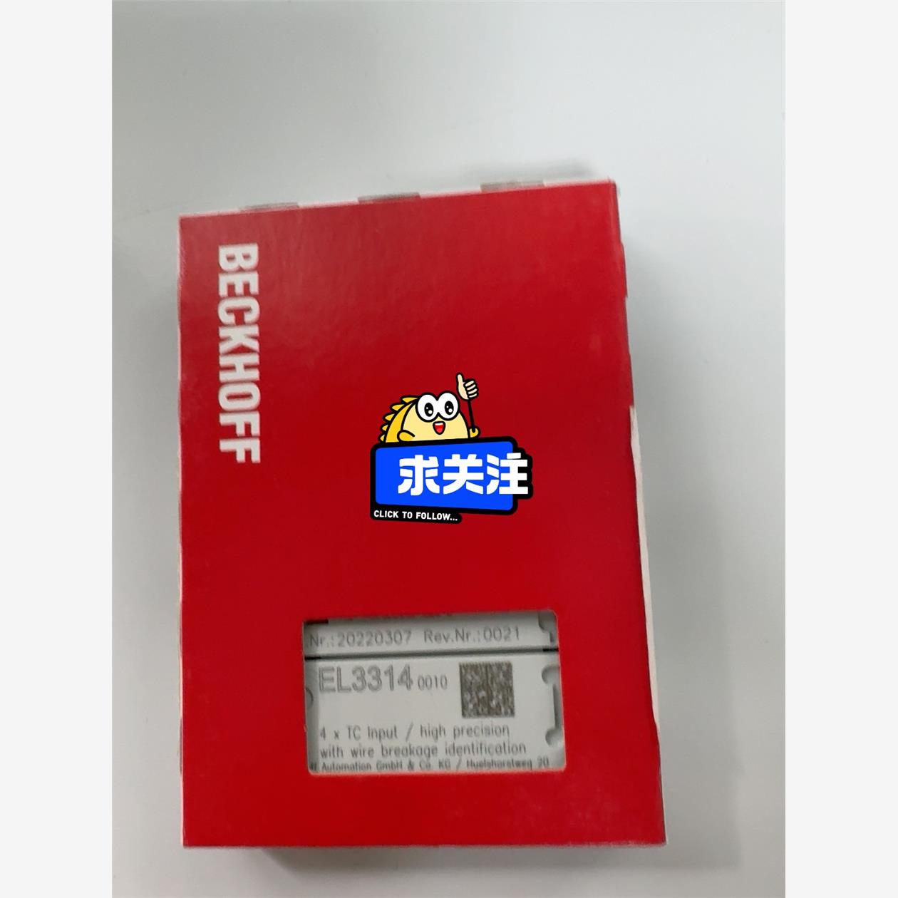 倍福BECKHOFF EL3314-0010全新原装未拆封现【请询价】