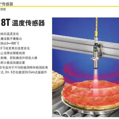 BANNER邦纳T-GAGE 红外温度传感器 M18TUP6E  M18TUP6E【请询价】