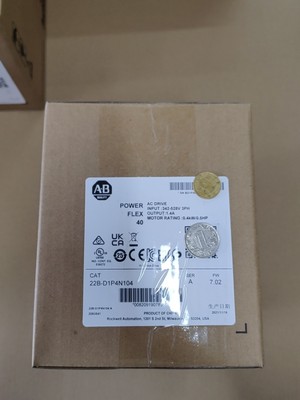 AB变频器 Allen-Bradley 22B-D1P4N1【请询价】