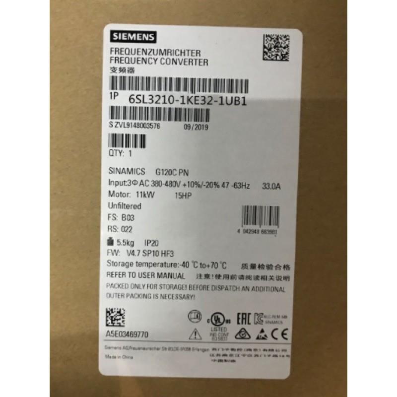 6SL3210-1KE32-1UB1G120C变频器 110KW 6SL32101KE321【请询价】