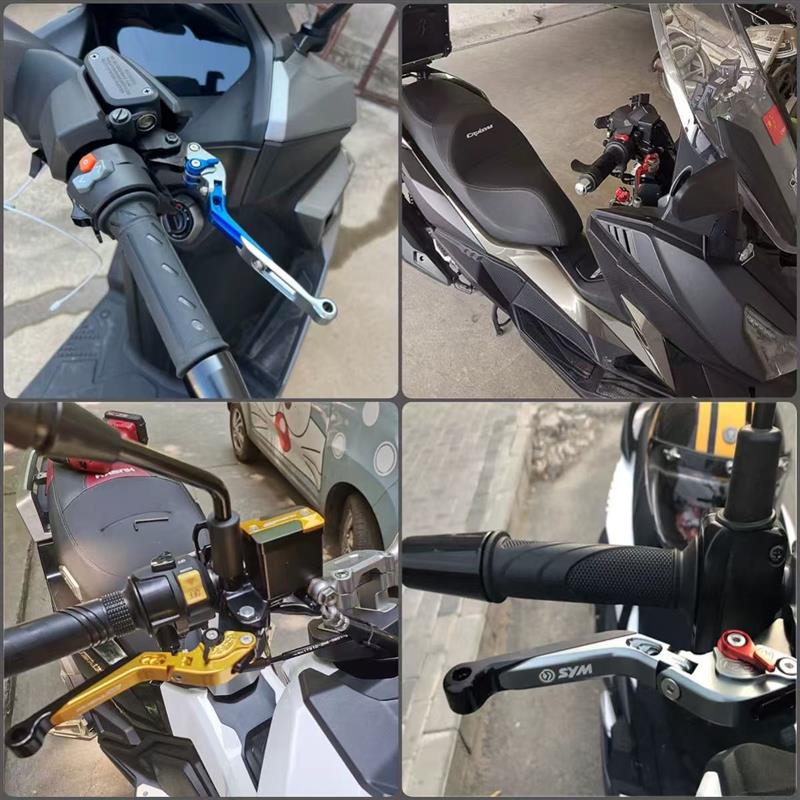 适用凯旋小攀爬Scrambler 900改装铝合金刹车手把牛角离合拉杆