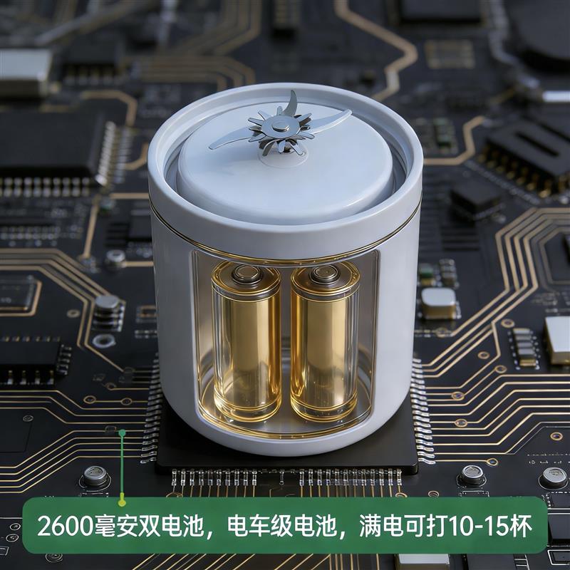 滔米榨汁机小型便捷式家用多功能炸水果碎冰果汁机无线电动榨汁杯