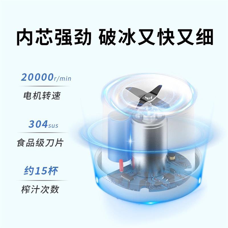 德国进口无线可携式榨汁杯优贰家用迷你全自动榨汁机多功能果汁杯