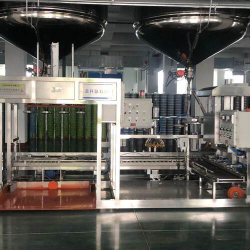 18L2铁0L桶塑料桶全自灌装机码于垛机适动用涂料润滑油防冻液装