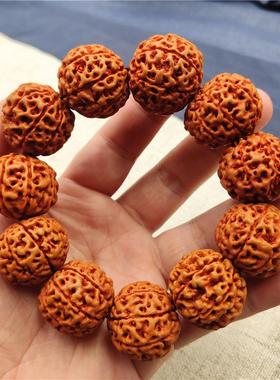 印尼大金刚菩提子手串 精选6六瓣7七瓣8八瓣 印尼落地红金刚 手链