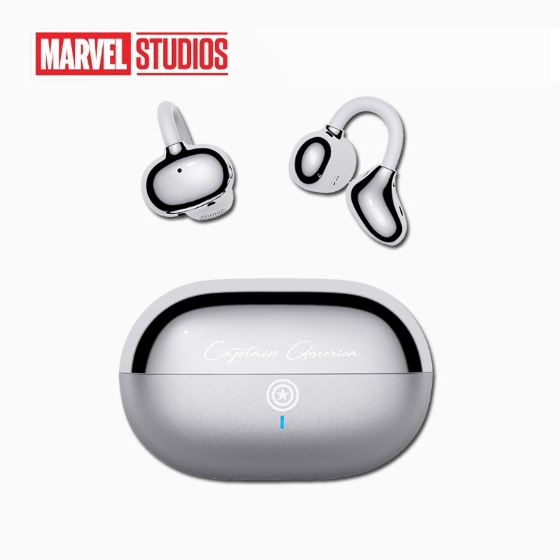 迪士尼漫威蓝牙耳机耳夹开放式无线运动同声翻译2026年新款钢铁侠