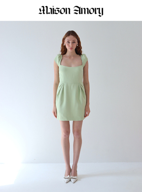 春上新｜豆绿色迷你郁金香TULIP MINI WITH SLEEVES MAISON AMORY