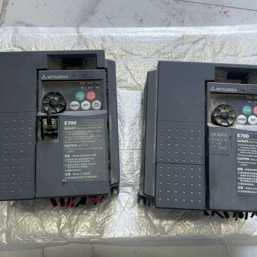 {议价}三菱FR-E740-0.75K-CHT拆机2台，功能包好，实{可维修}