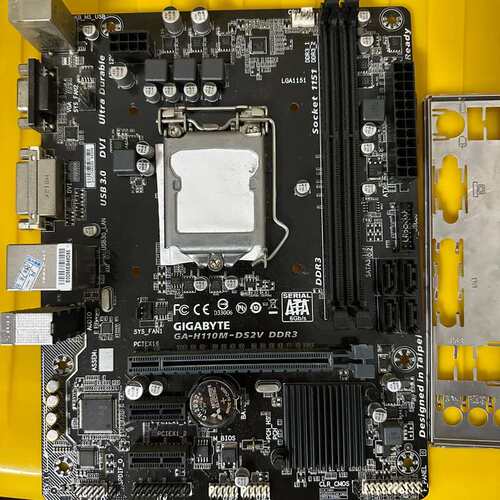 {议价}技嘉GA-H110m ds2v DDR3 所有功能正{可维修}